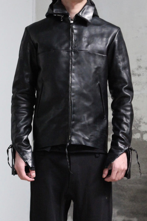 M.A+ 4-pocket detachable hood motorcycle jacket MA-J214DZHZ CU1,0-HEI Black